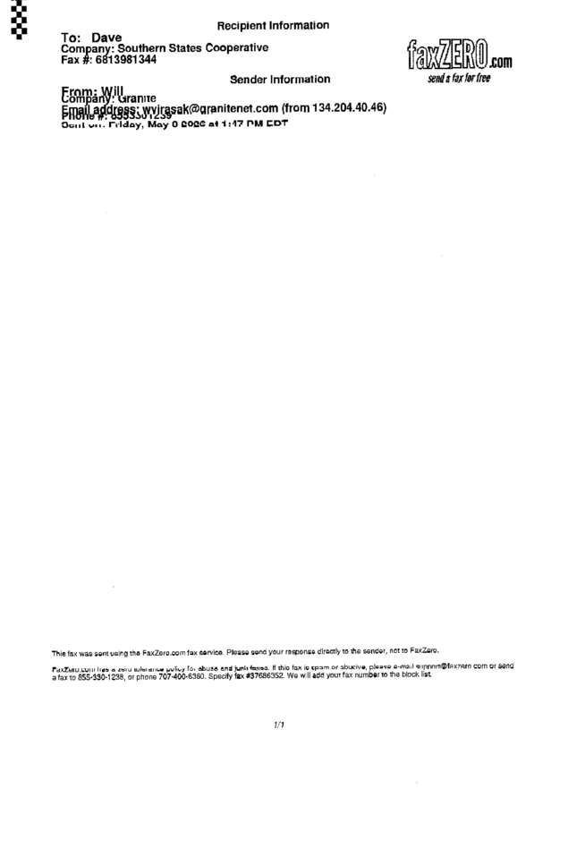fax page