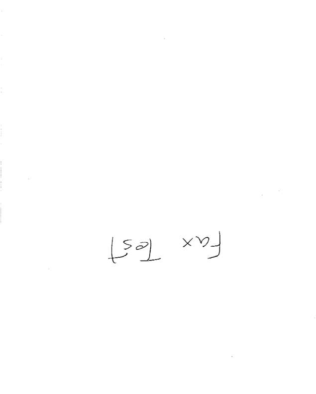 Fax page
