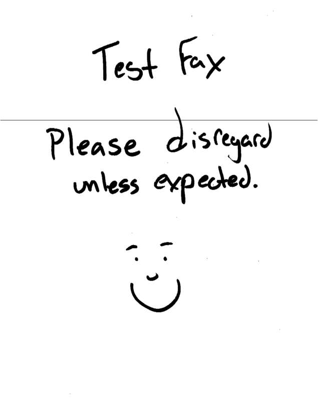 fax page
