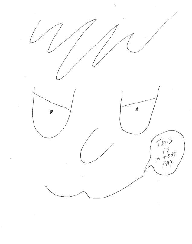 Fax page