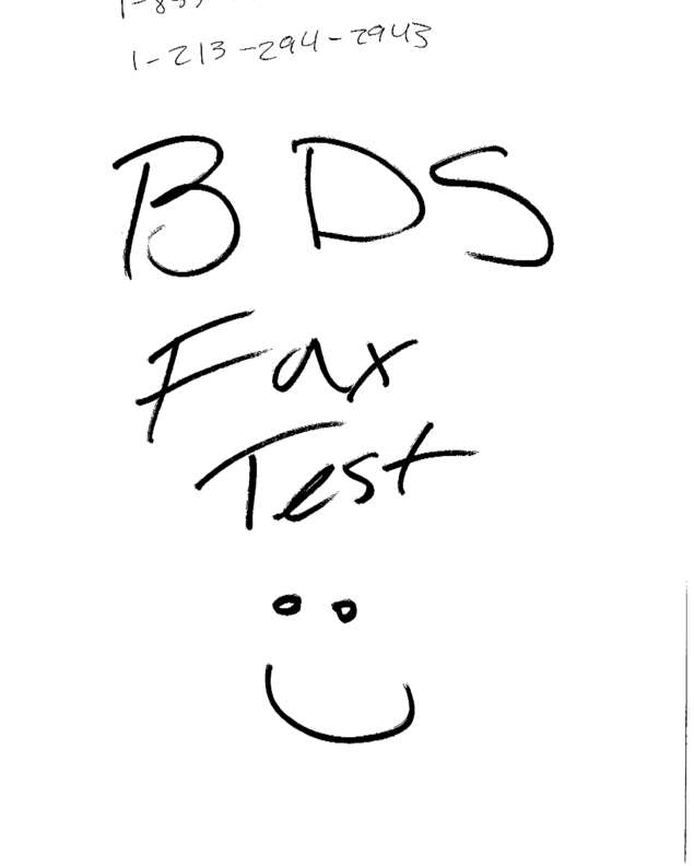 fax page