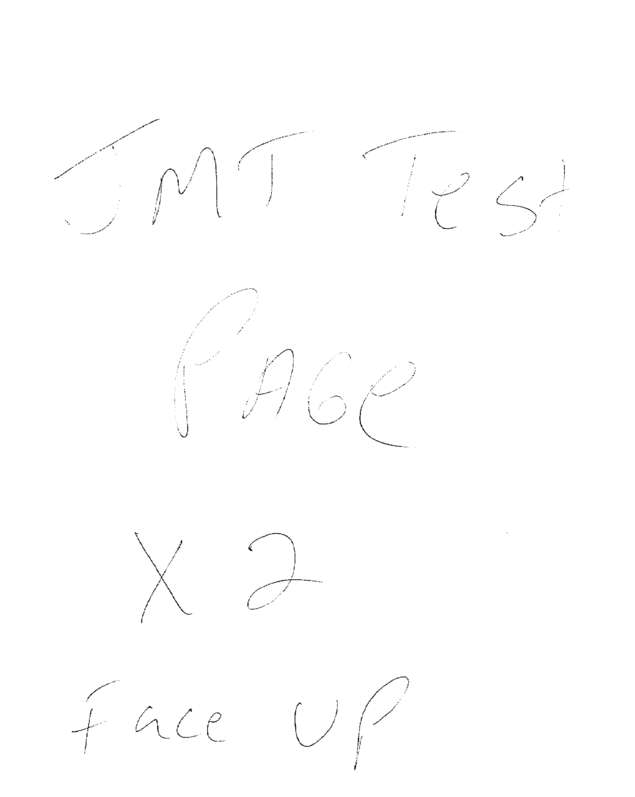 Fax page