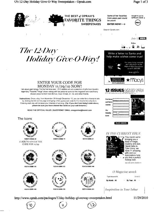 Fax page