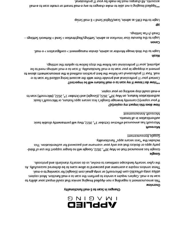 Fax page