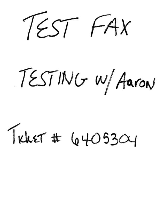 fax page
