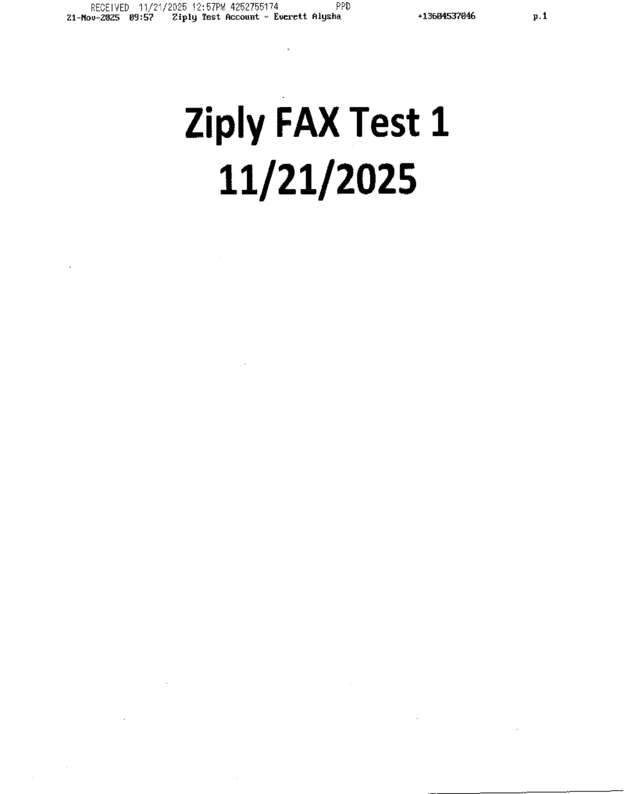 fax page
