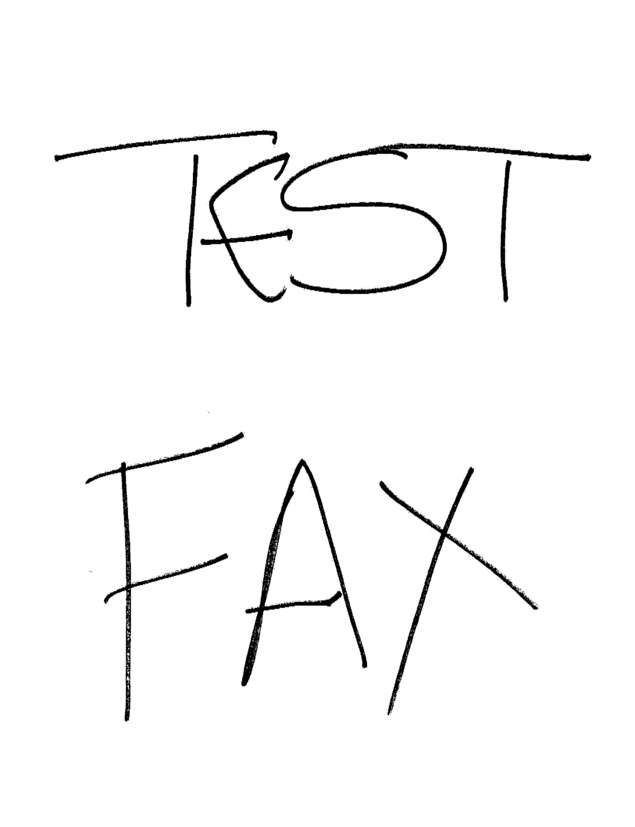fax page