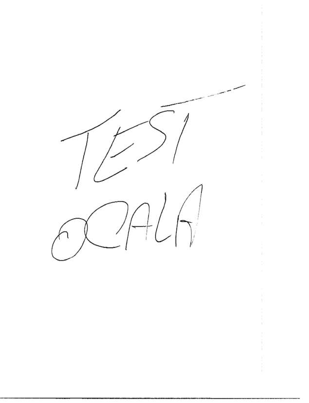 Fax page