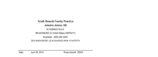 Fax page