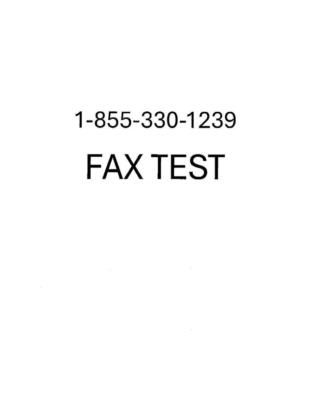 fax page