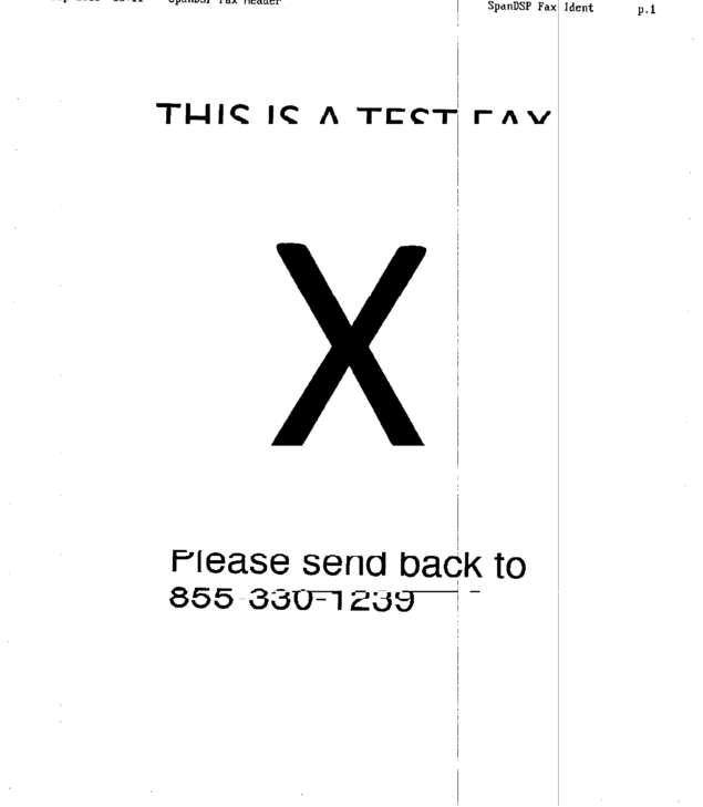 fax page