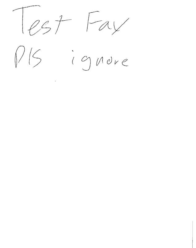 Fax page