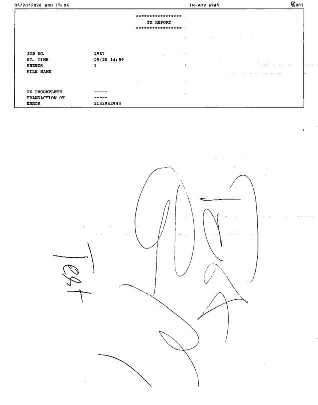 fax page