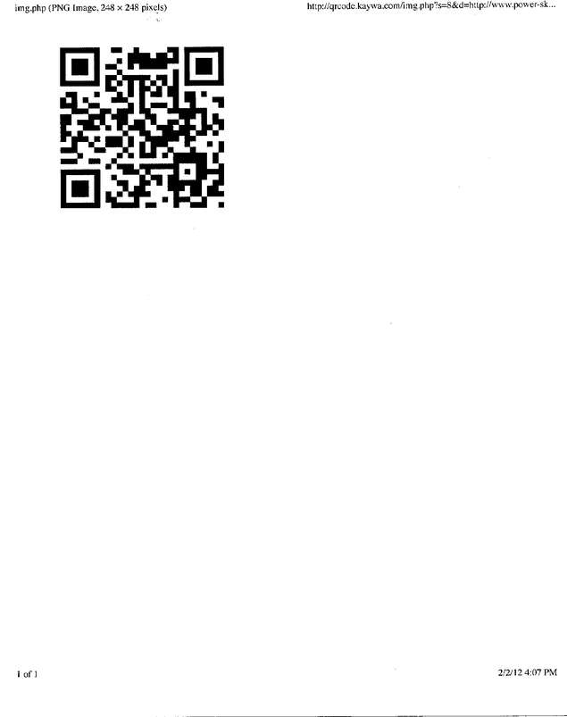 Fax page