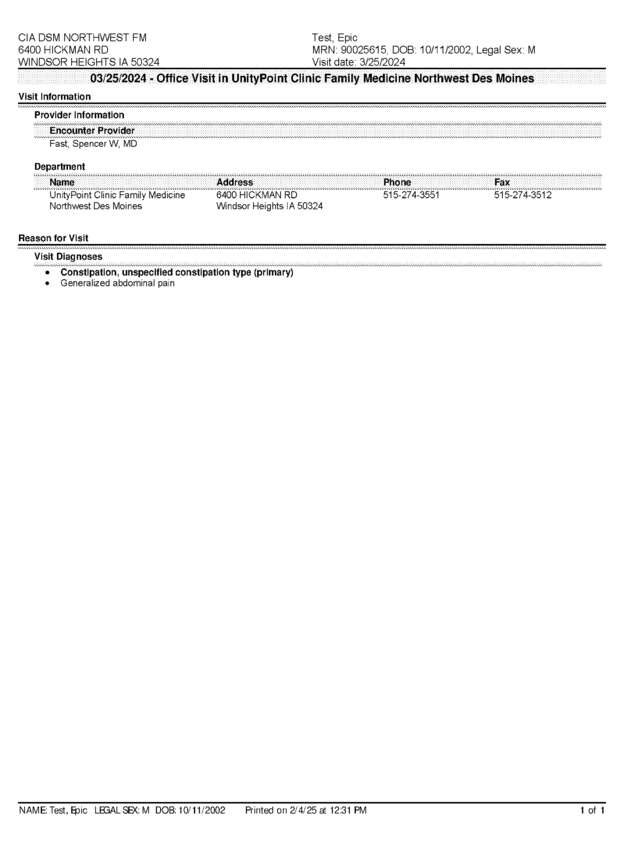 fax page