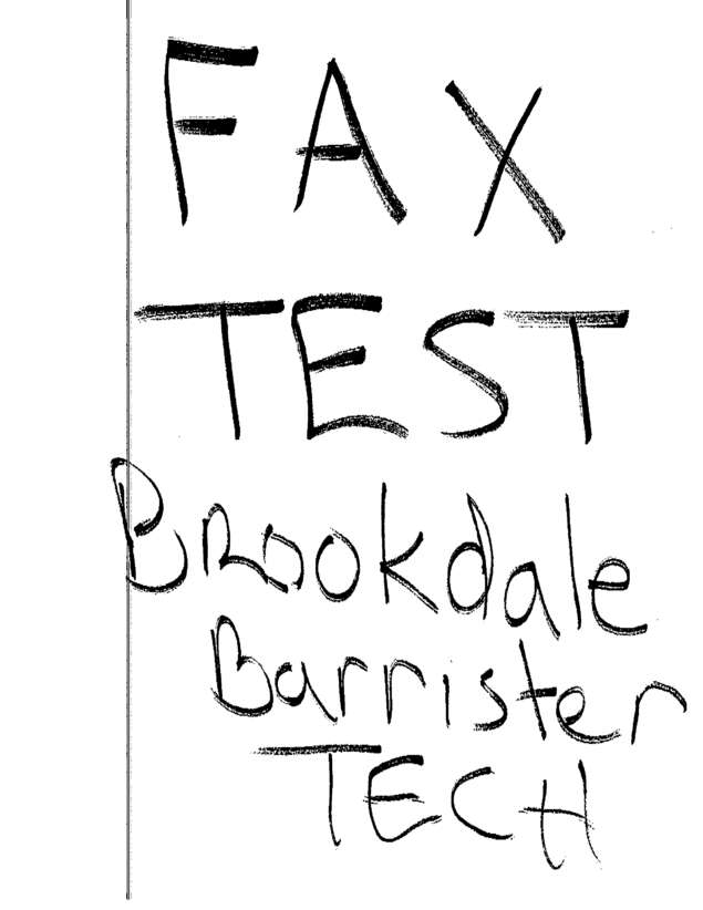 fax page
