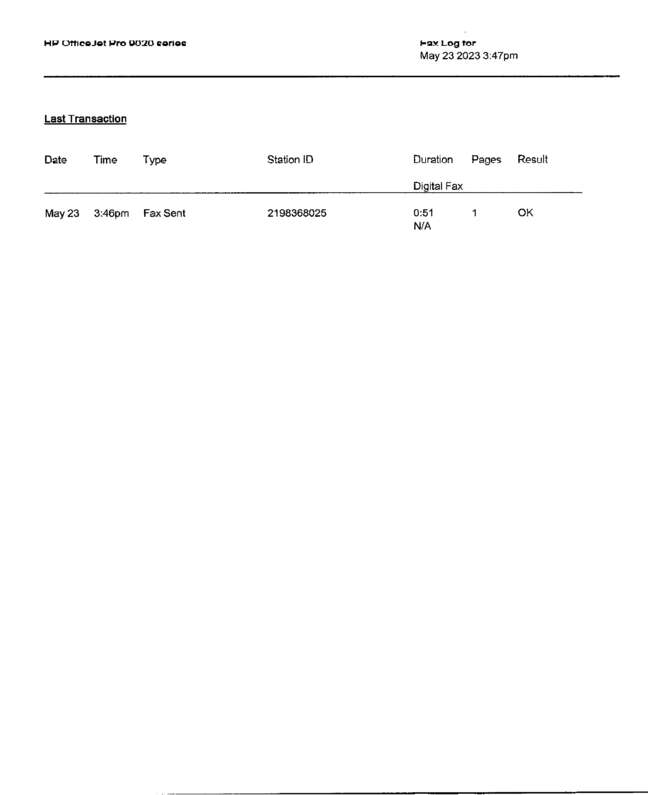 fax page