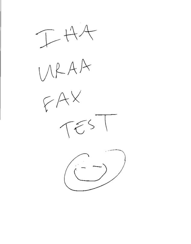 fax page