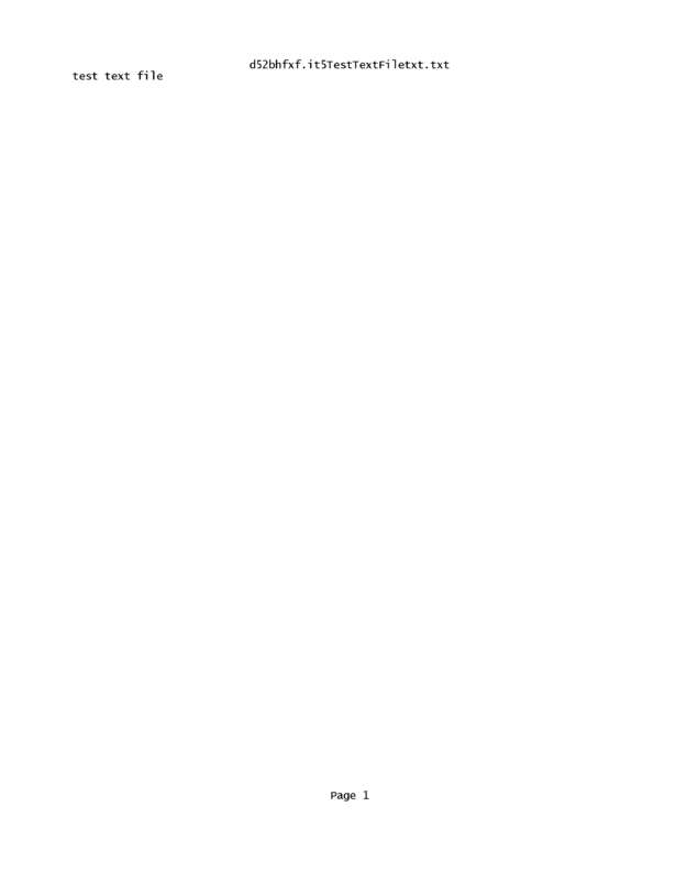 Fax page