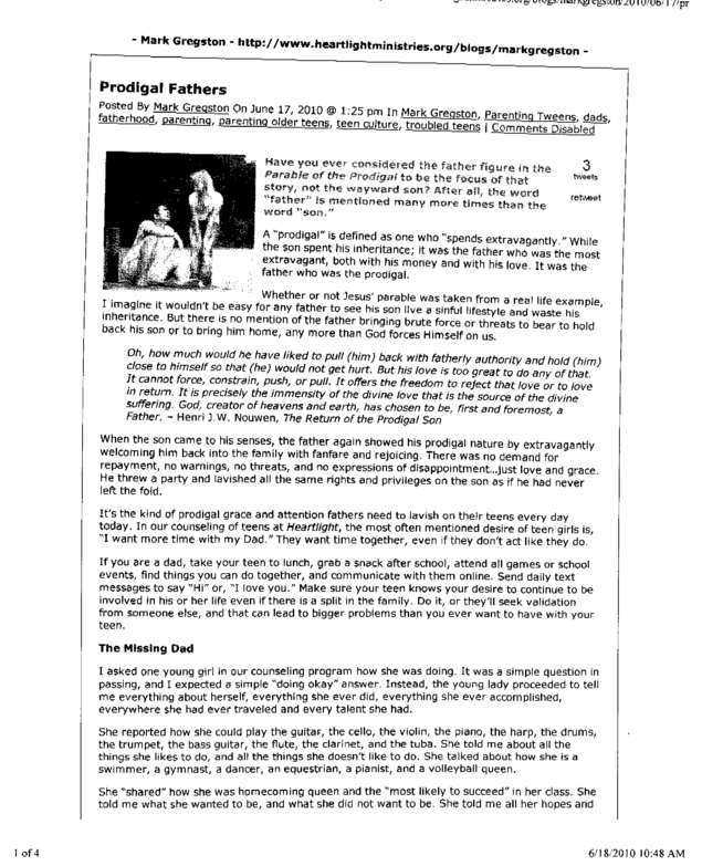 Fax page