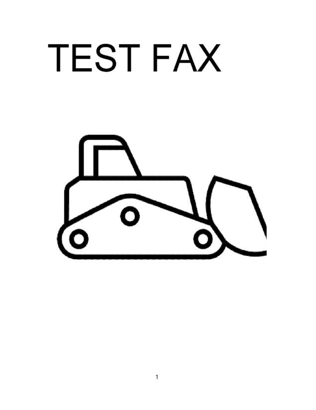fax page