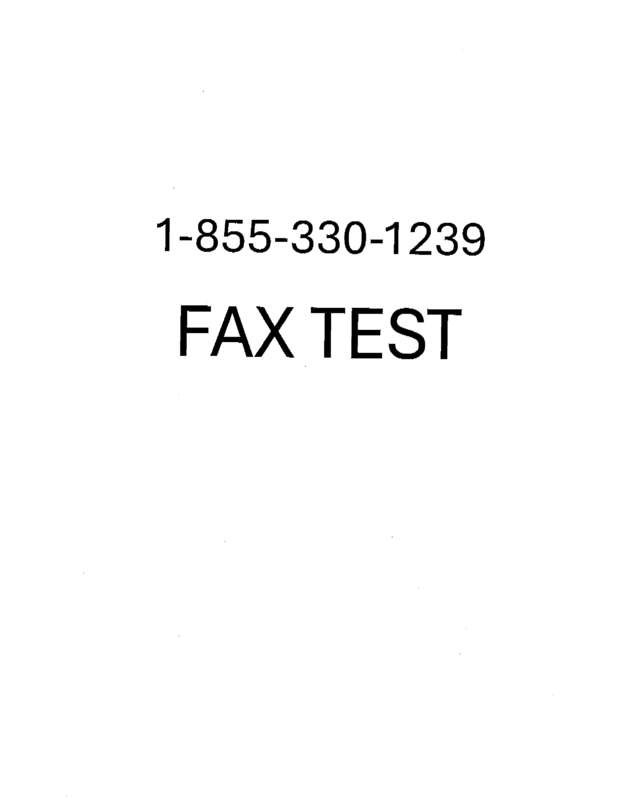 fax page