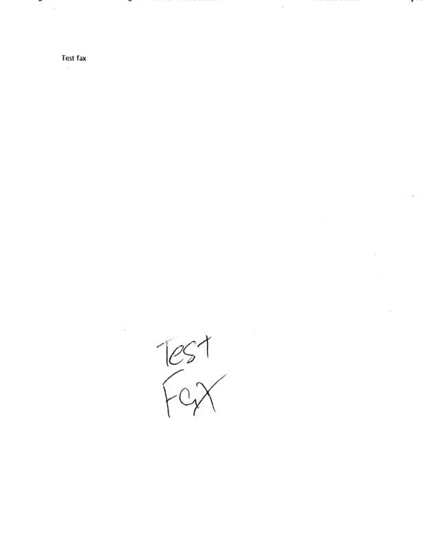 fax page