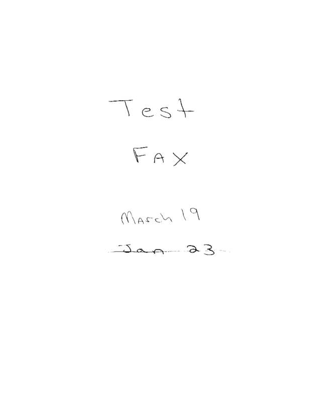 fax page