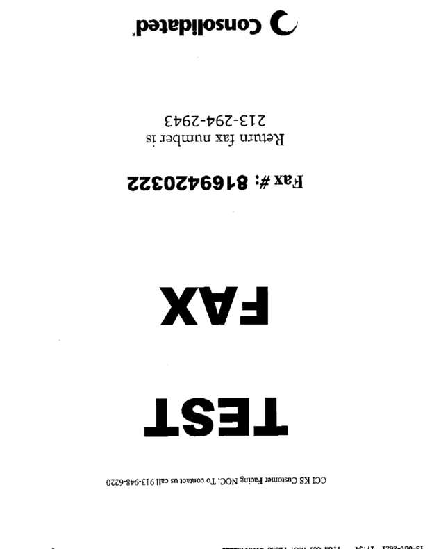 fax page