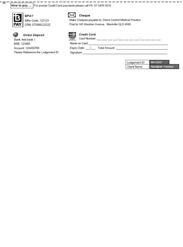 Fax page
