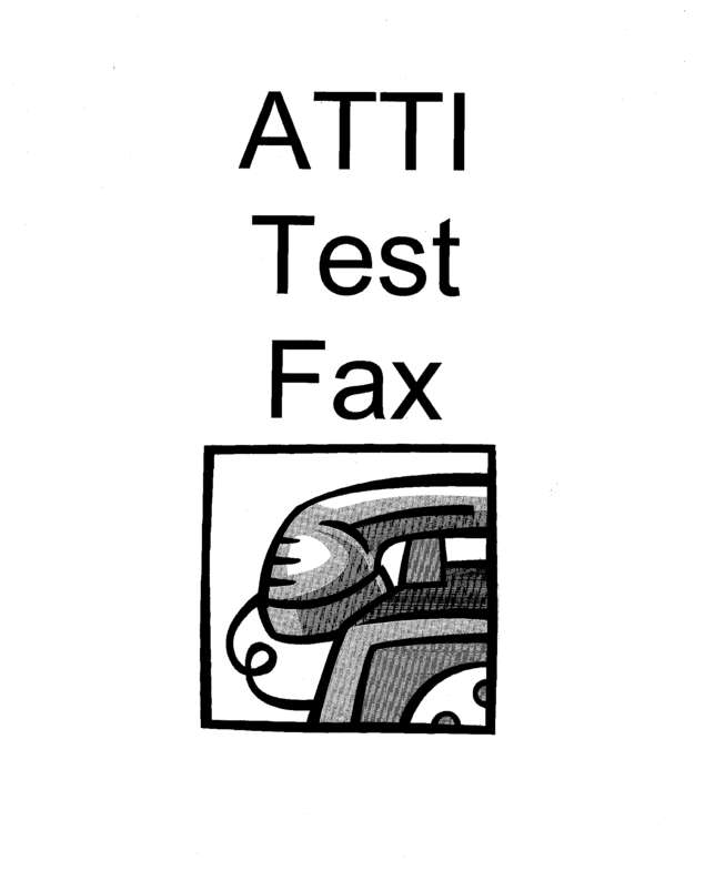 Fax page