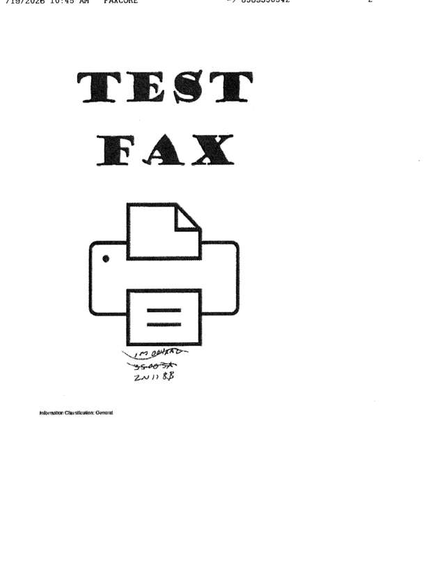 fax page