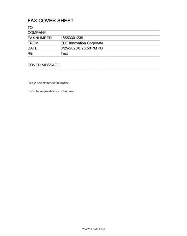 fax page