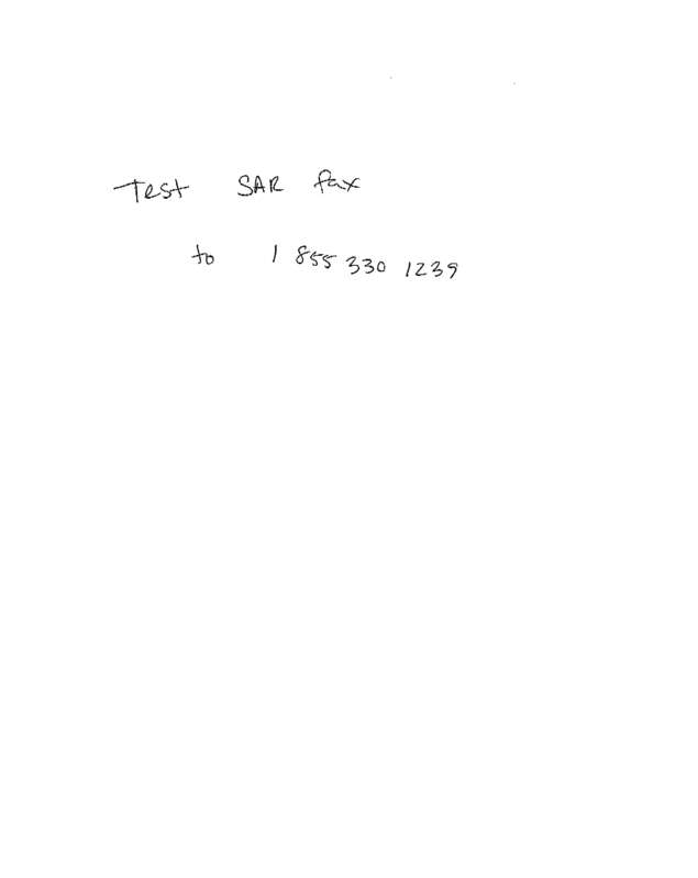 Fax page