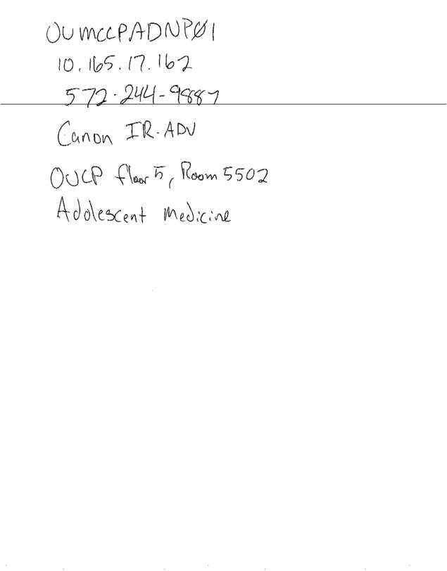 fax page