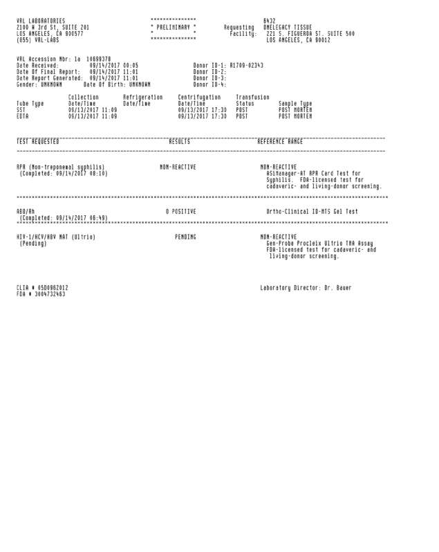 Fax page