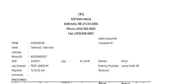 Fax page