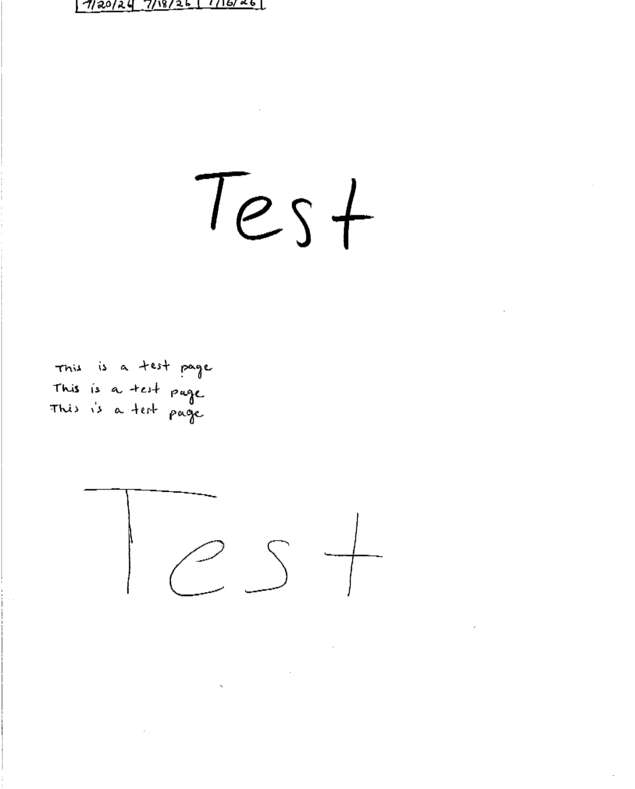 fax page