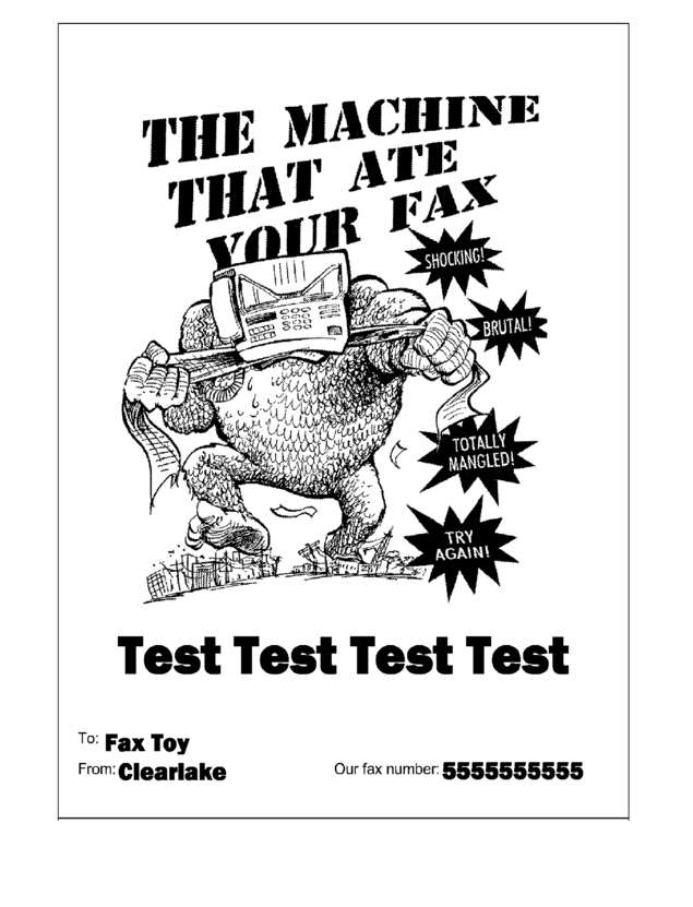 fax page