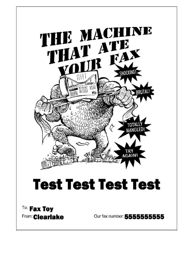 fax page