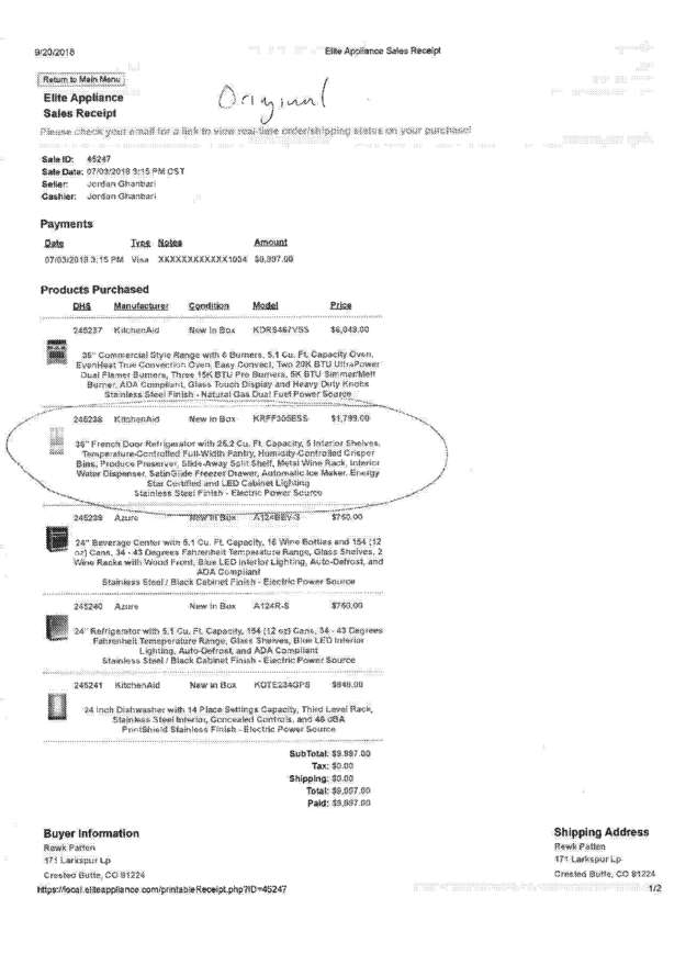 Fax page