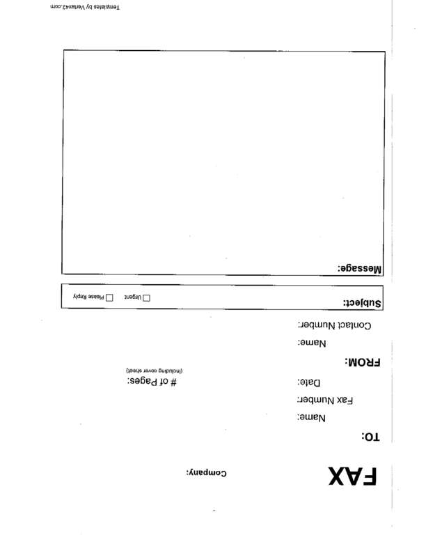 fax page
