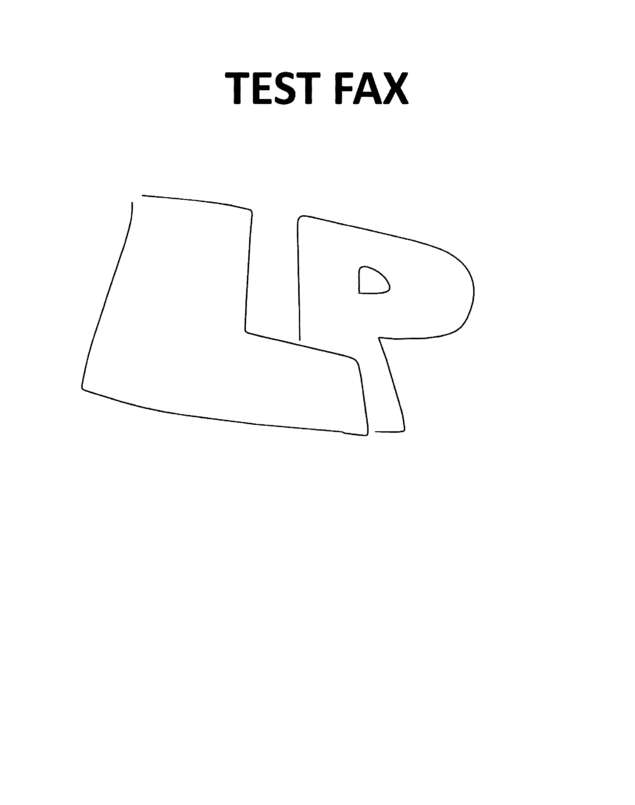 fax page