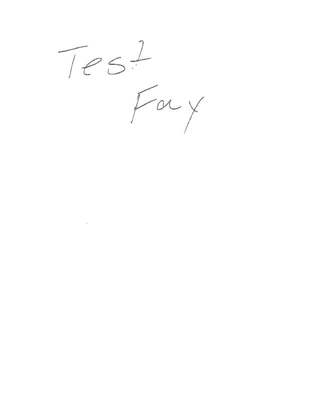 fax page