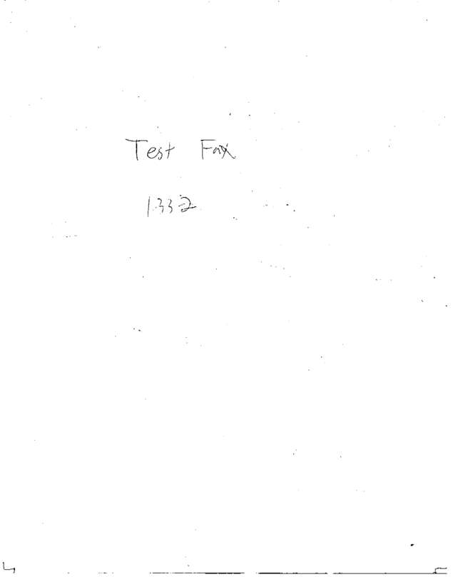 Fax page