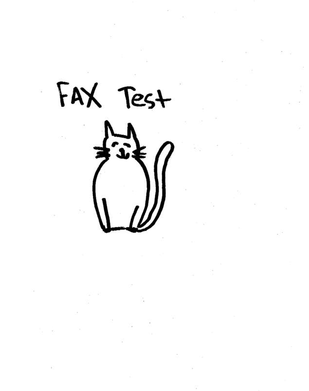 fax page