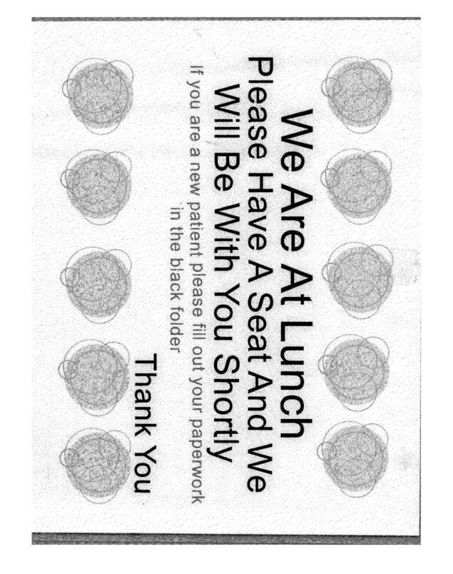 Fax page
