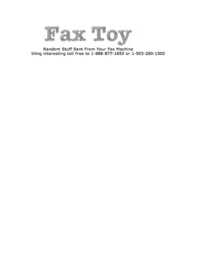 fax page