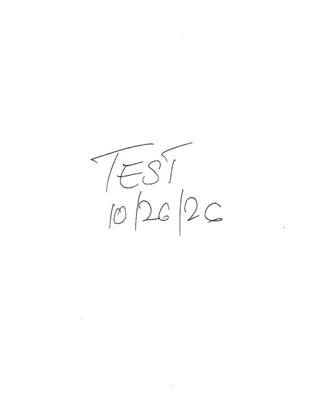 Fax page