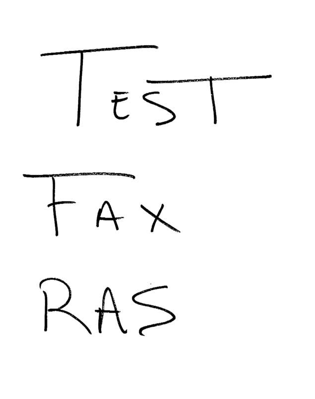 fax page